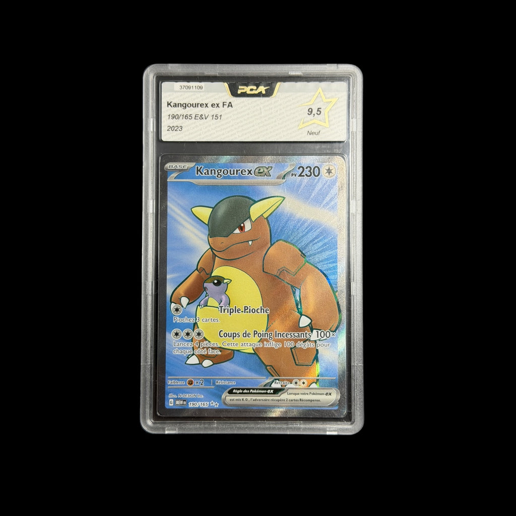 Arbok 185 , Grodoudou 187 , Grolem 189 , Lippoutou 191 , Mew 193 , Kangourex 190 et Feunard 186 PCA 9.5