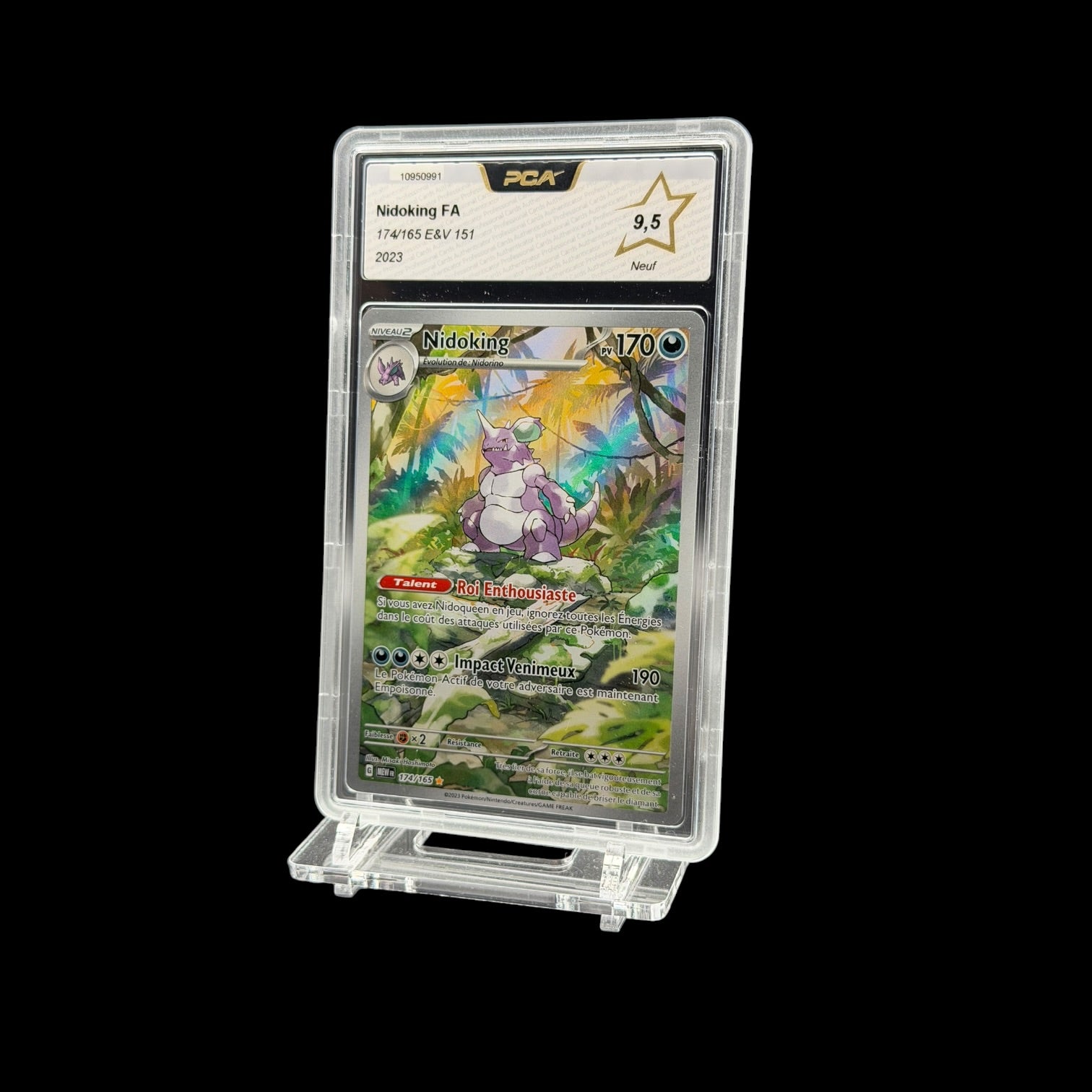 Nidoking FA MEW 174 PCA 9.5