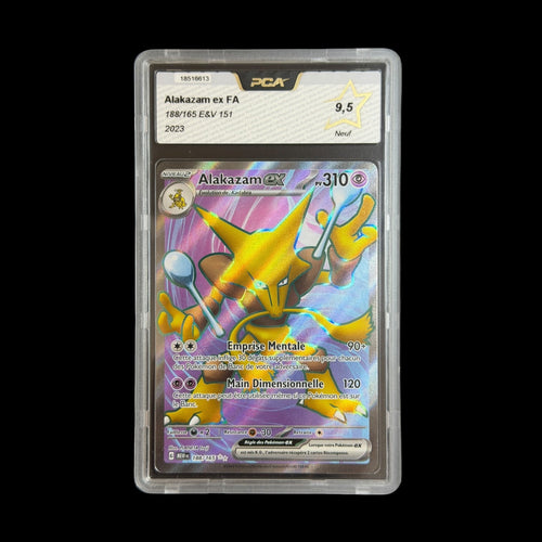 Alakazam ex FA 188/165 E&V 151 PCA 9.5 - cert 18516613