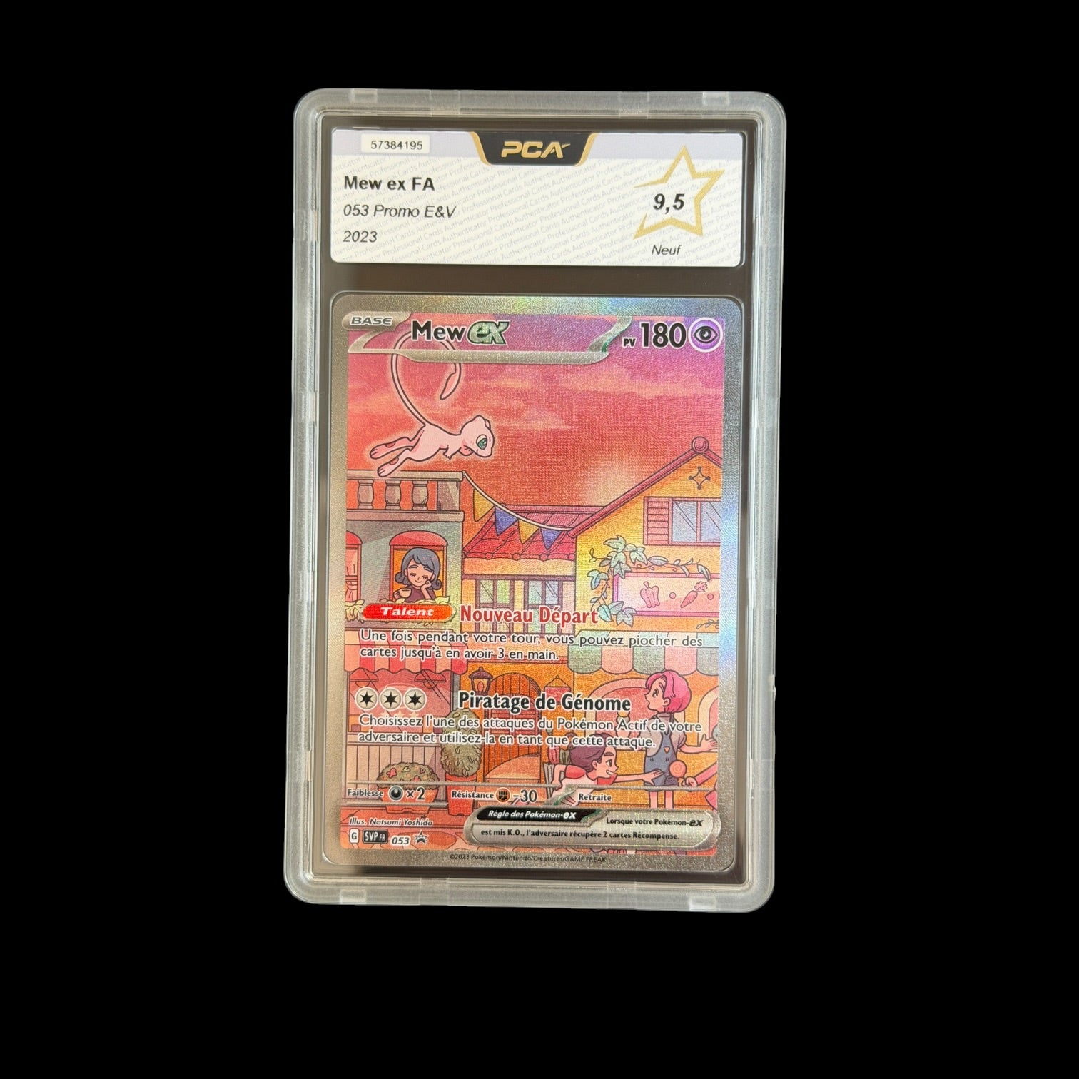 Mew ex FA 053 Promo E&V PCA 9,5 - cert 57384195