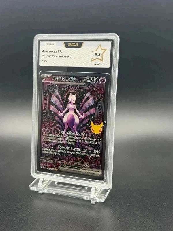 Mewtwo ex FA 151/128 30e Anniversaire PCA 9.5