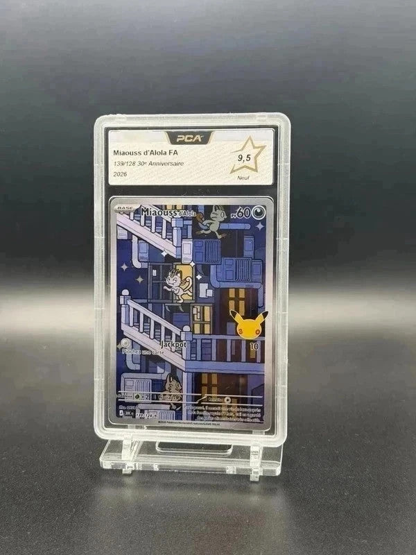 Miaouss d'Alola FA 139/128 30e Anniversaire PCA 9.5