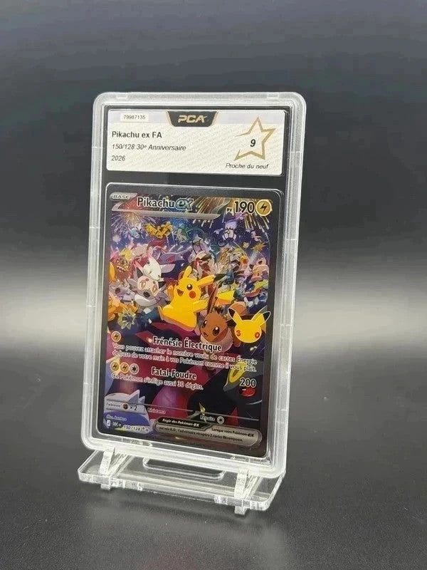 Pikachu ex FA 150/128 30e Anniversaire PCA 9