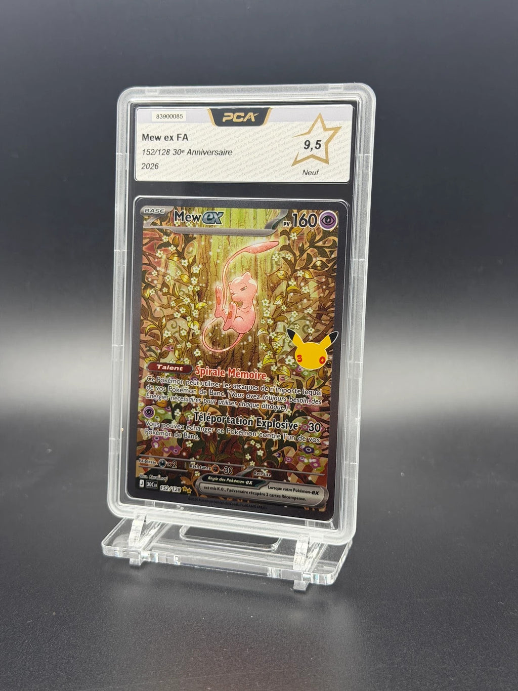 Mew ex FA 152/128 30e Anniversaire PCA 9.5