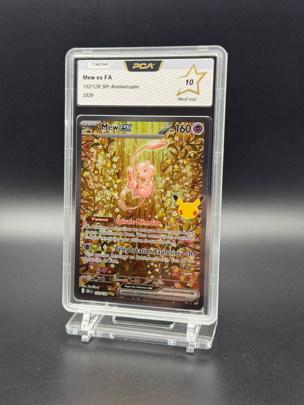 Mewtwo 151 PCA 10 , Pikachu 149 PCA 10 , Pikachu 150 PCA 10 , Mew 152 PCA 10