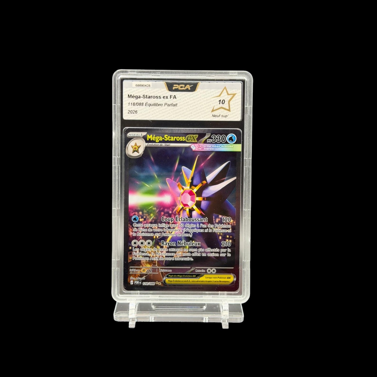Mega Staross ex (POR 118) PCA 10 - Mint