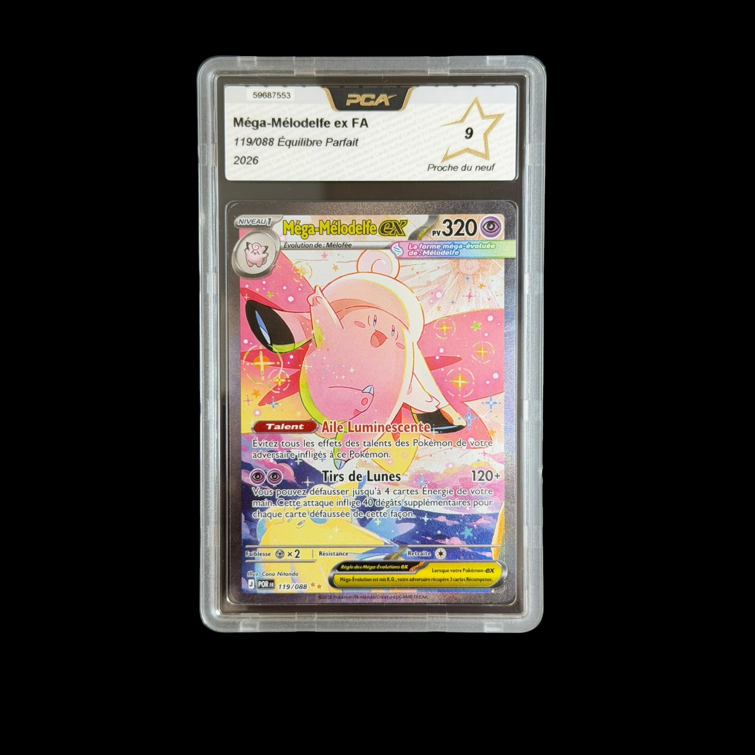 Méga-Mélodelfe ex FA — 119/088 — Équilibre Parfait — PCA 9