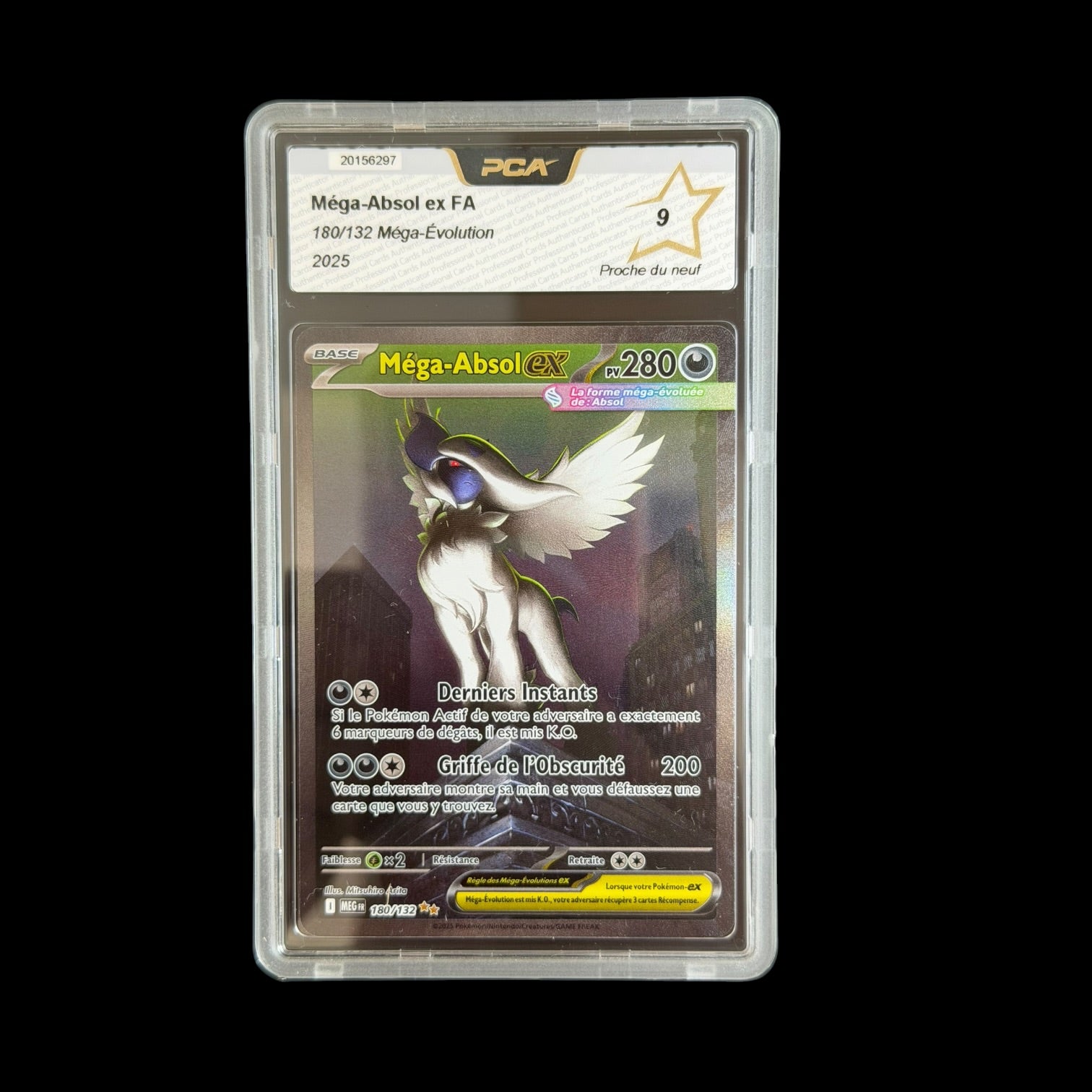 Méga-Absol ex FA — 180/132 — Méga-Évolution — PCA 9
