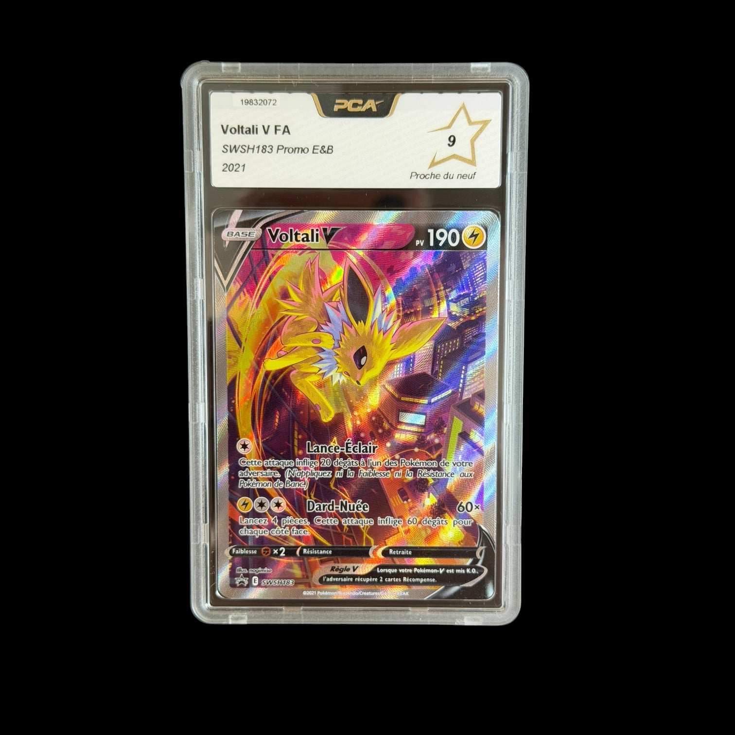 Voltali V FA — SWSH183 — Promo E&B — PCA 9