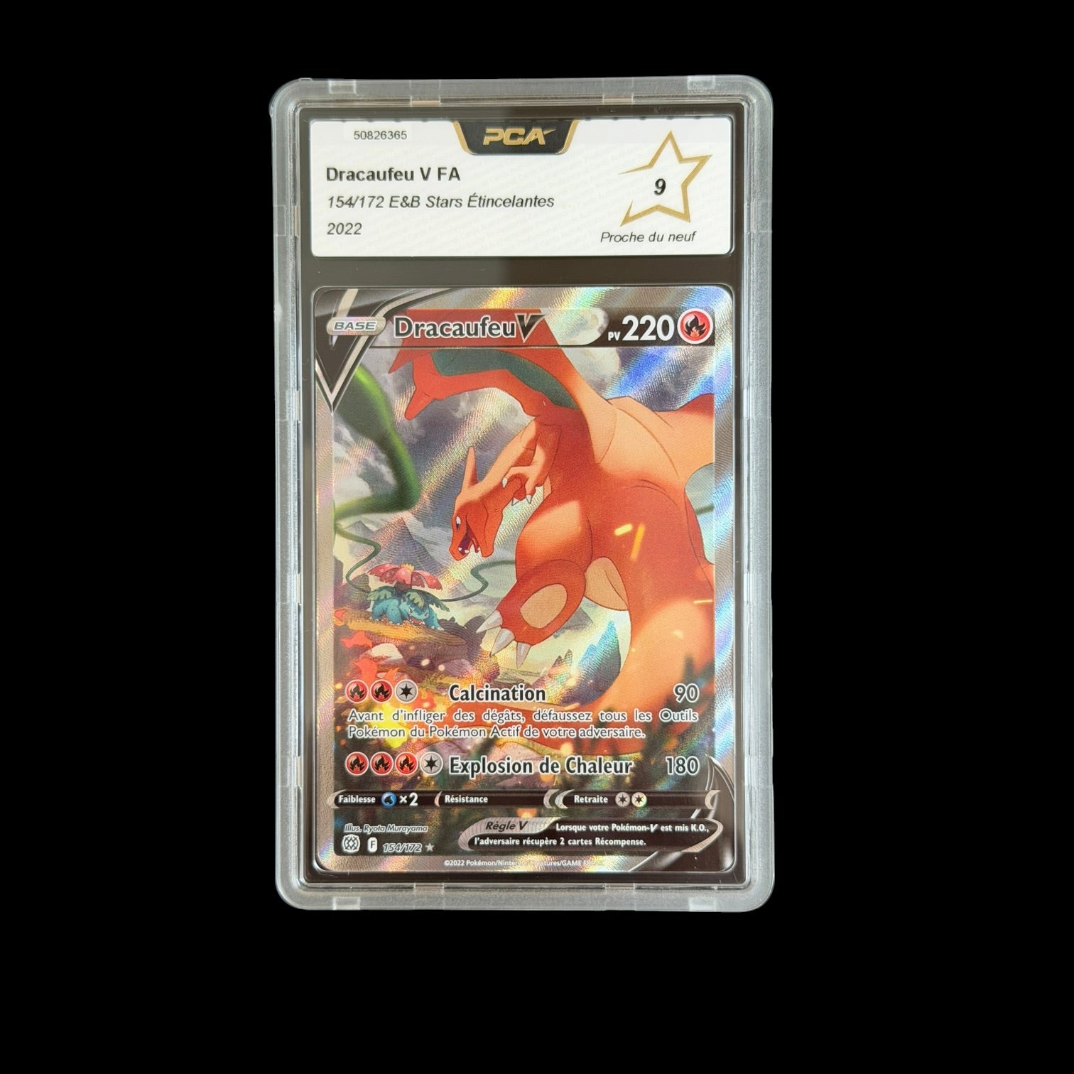 Dracaufeu V FA — 154/172 — E&B Stars Étincelantes — PCA 9