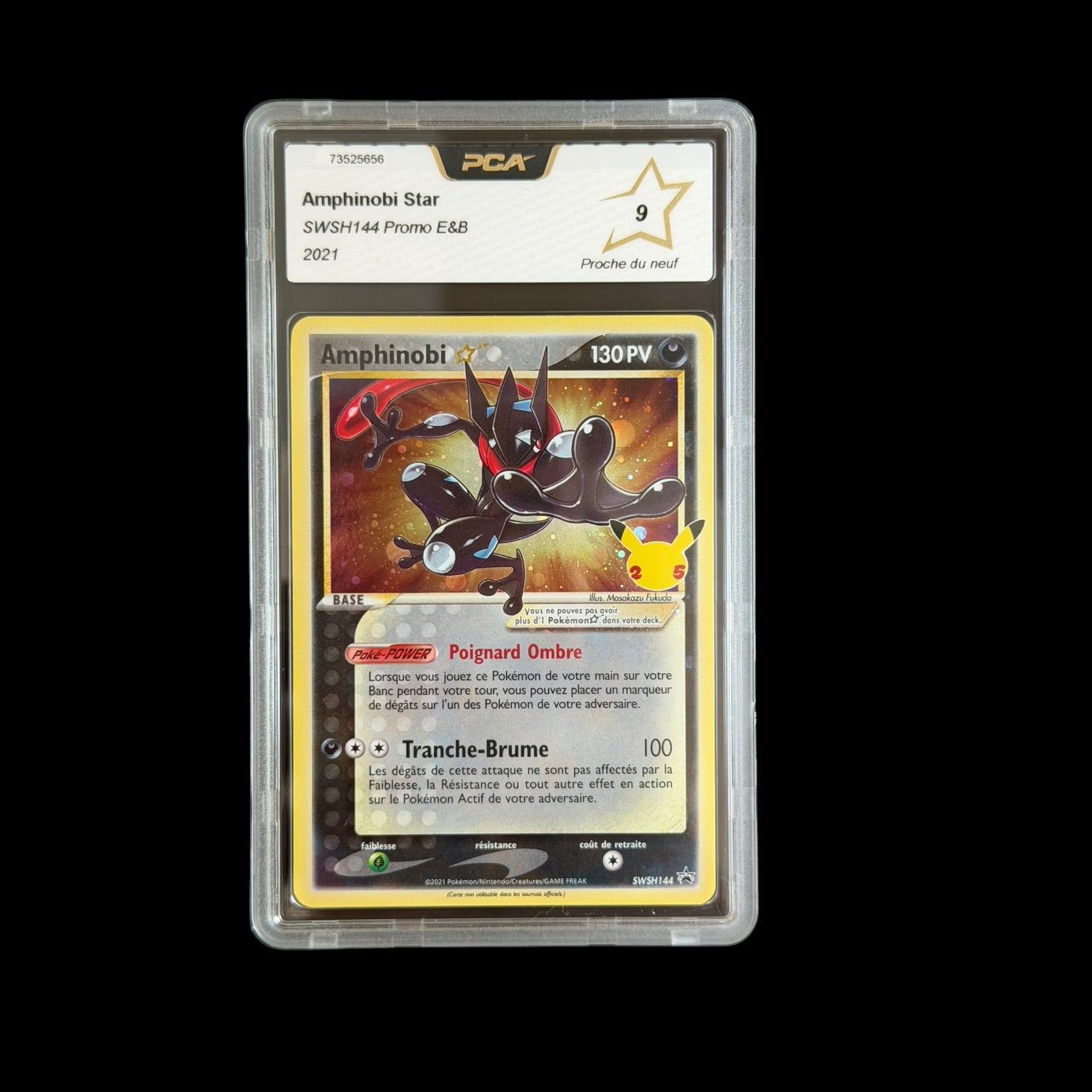 Amphinobi Star — SWSH144 — Promo E&B — PCA 9