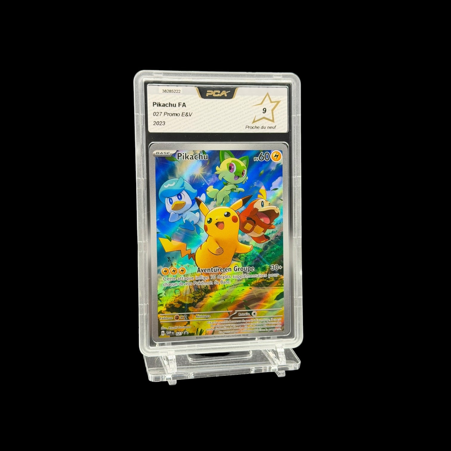 Pikachu (SVP 027) PCA 9 - Near Mint