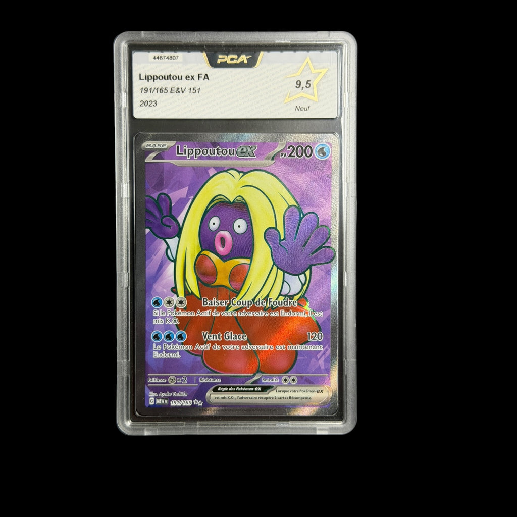 Arbok 185 , Grodoudou 187 , Grolem 189 , Lippoutou 191 , Mew 193 , Kangourex 190 et Feunard 186 PCA 9.5