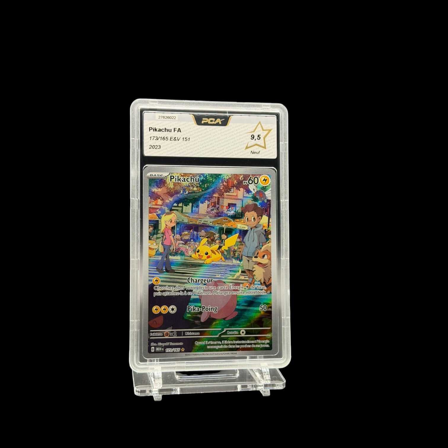 Pikachu (MEW 173) PCA 9.5 - Near Mint