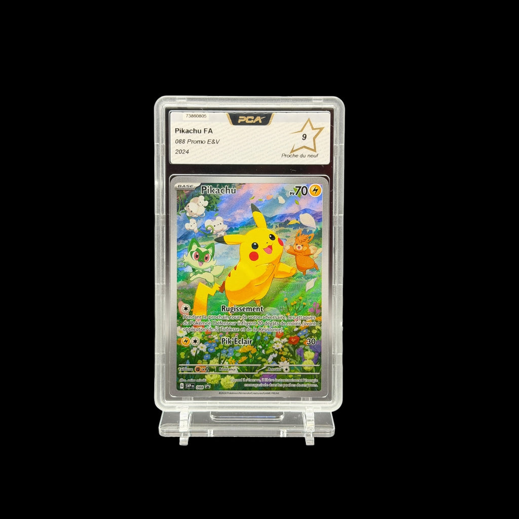 Lot Miaouss PCA 9.5 , Pikachu PCA 9