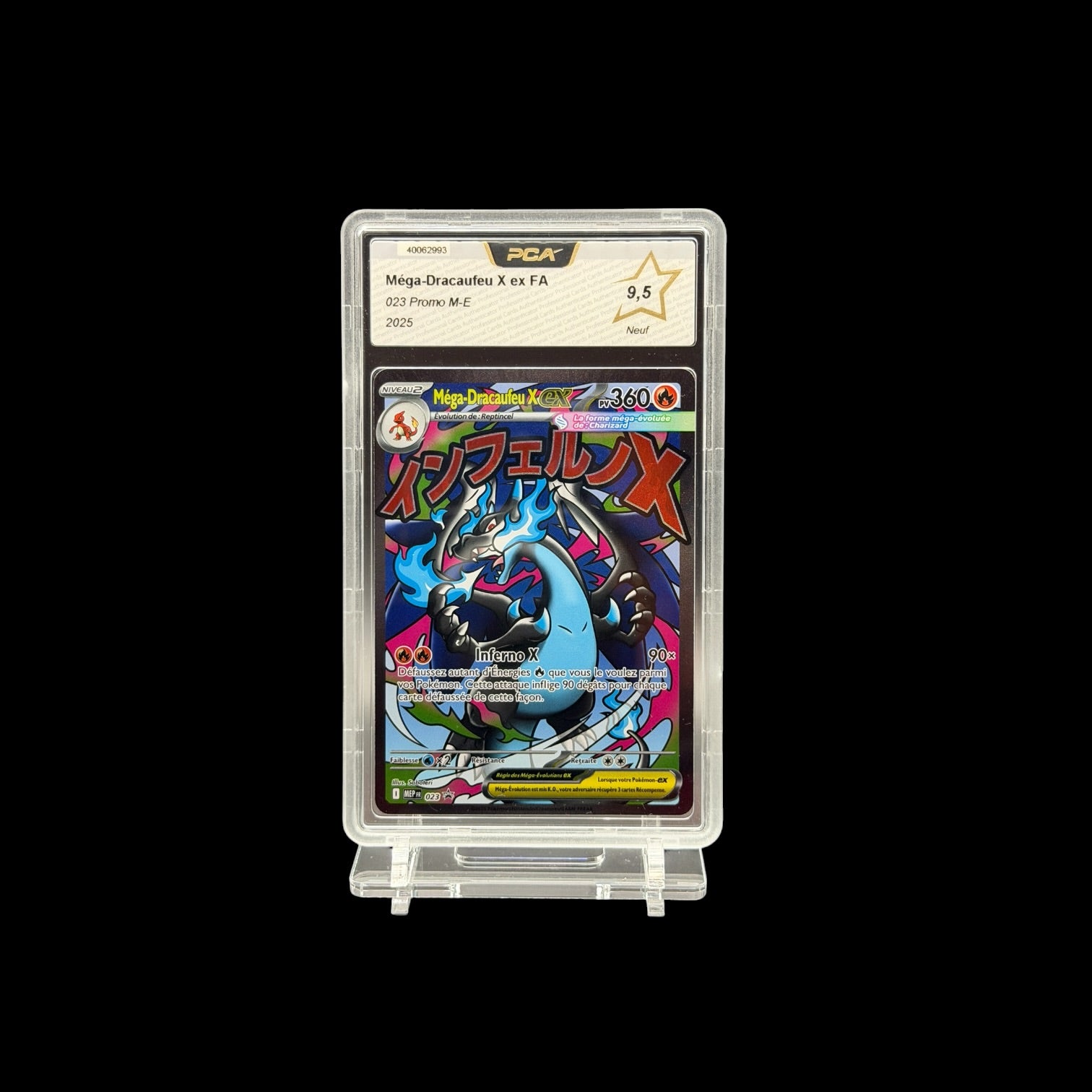 Mega Dracaufeu X ex (MEP 023) PCA 9.5 - Near Mint