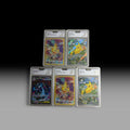 Pikachu 160 Pca 9.5 , Pikachu 160 Pca 9 , Méga Dracaufeu 023 Pca 9 , Pikachu 088 Pca 9.5 , Pikachu 088 Pca 9