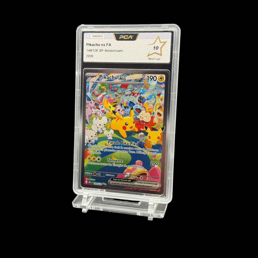 Pikachu ex FA — 149/128 — 30e Anniversaire — PCA 10