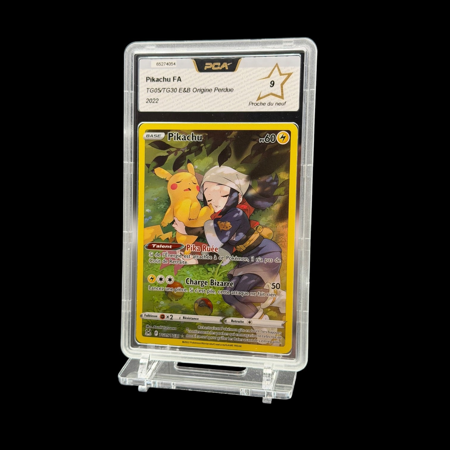 Pikachu FA — TG05/TG30 — E&B Origine Perdue — PCA 9