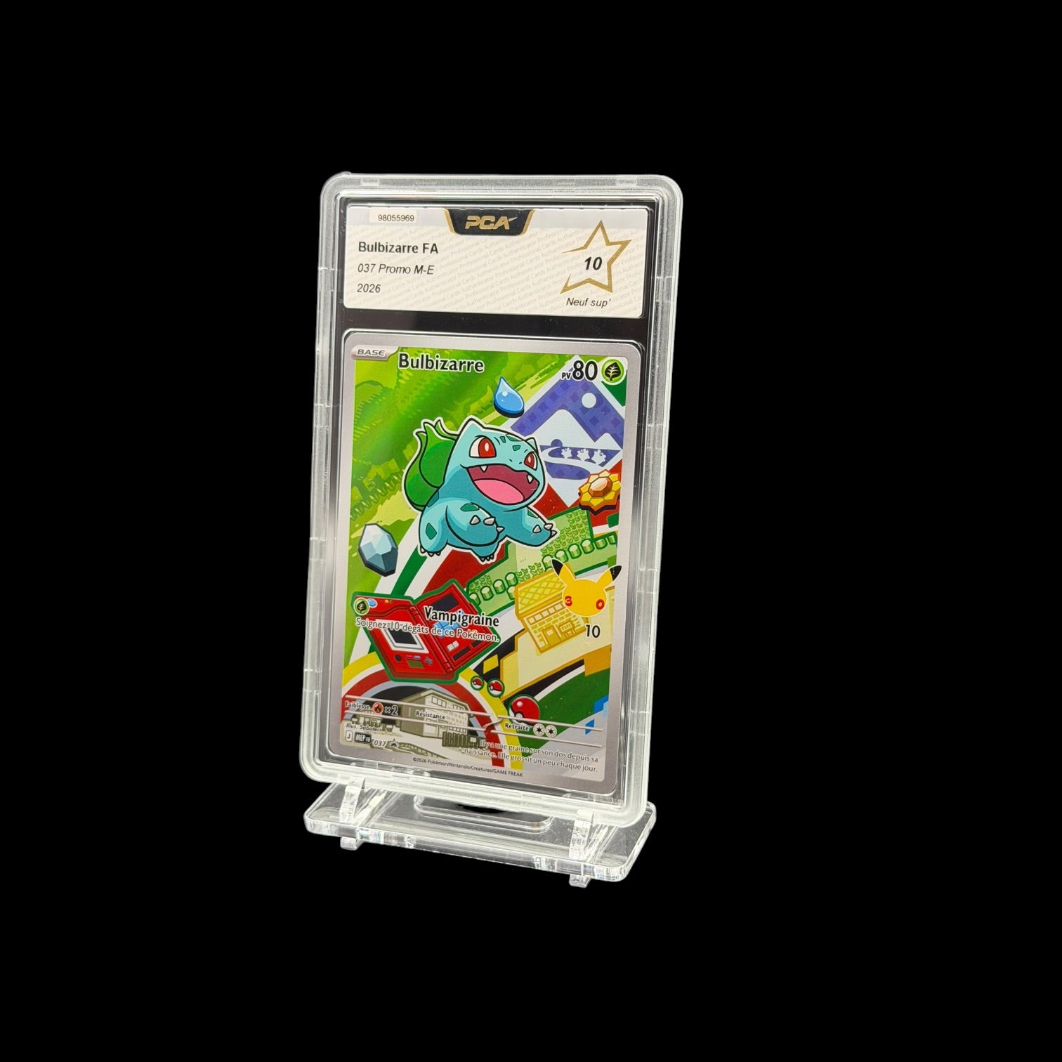 Bulbizarre FA — 037 — Promo M-E — PCA 10
