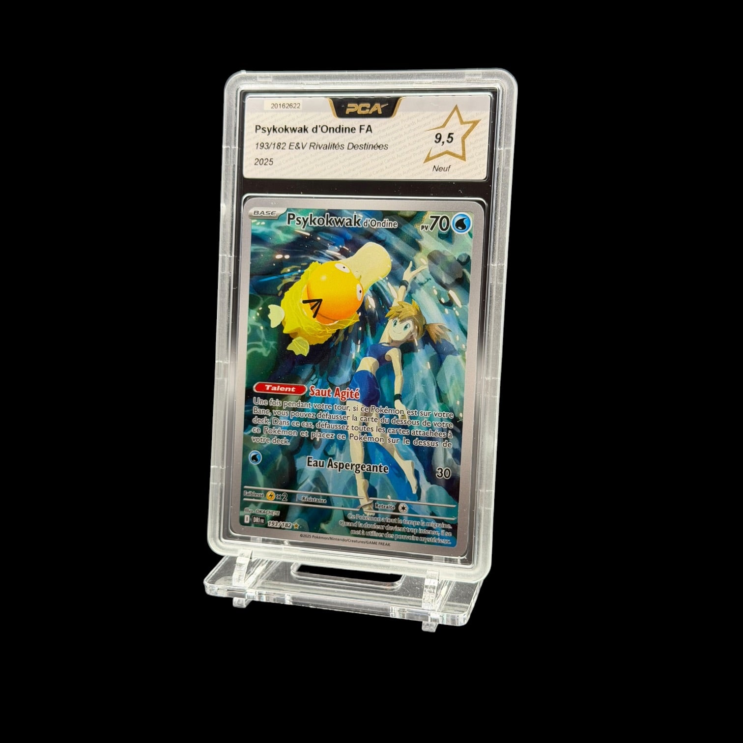 Psykokwak d'Ondine FA — 193/182 — E&V Rivalités Destinées — PCA 9.5