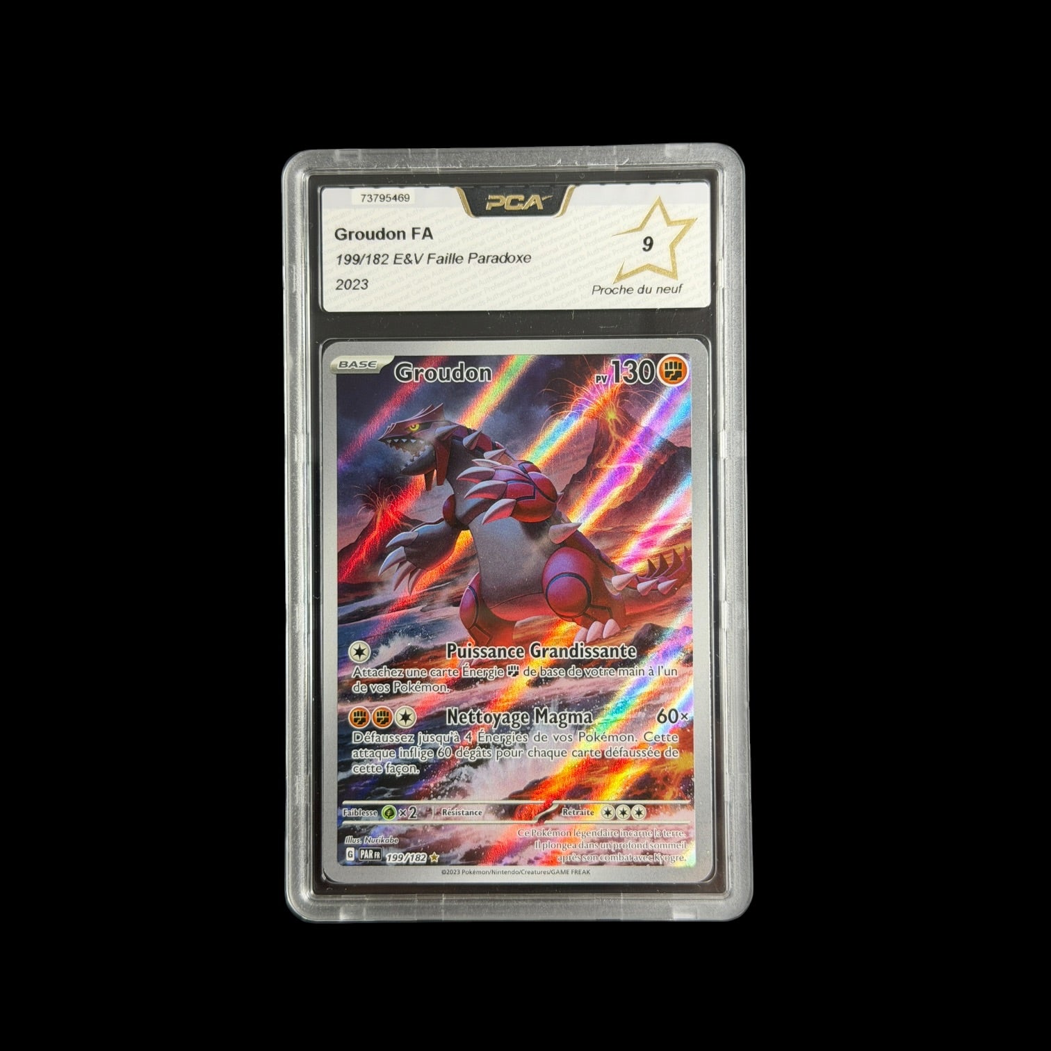 Groudon FA 199/182 PCA 9