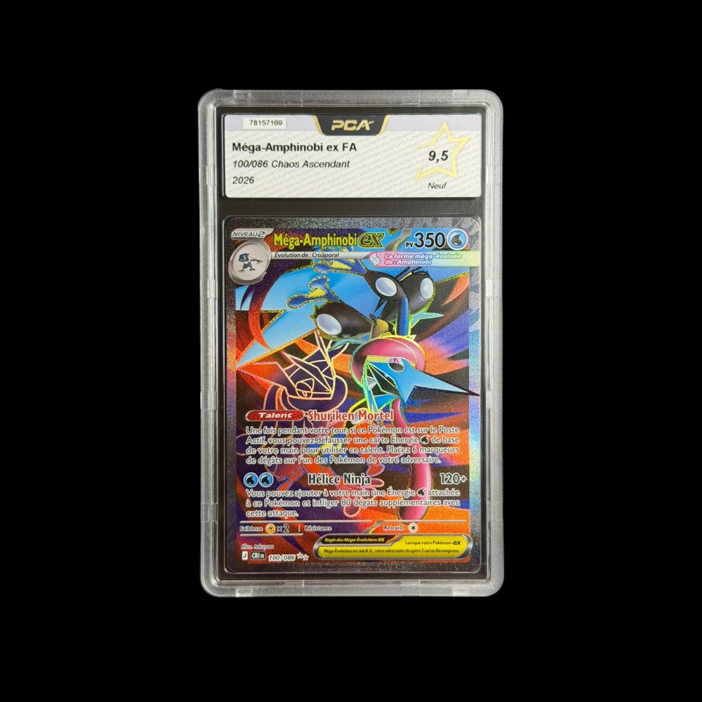 Méga-Amphinobi ex FA — 100/086 — Chaos Ascendant — PCA 9.5