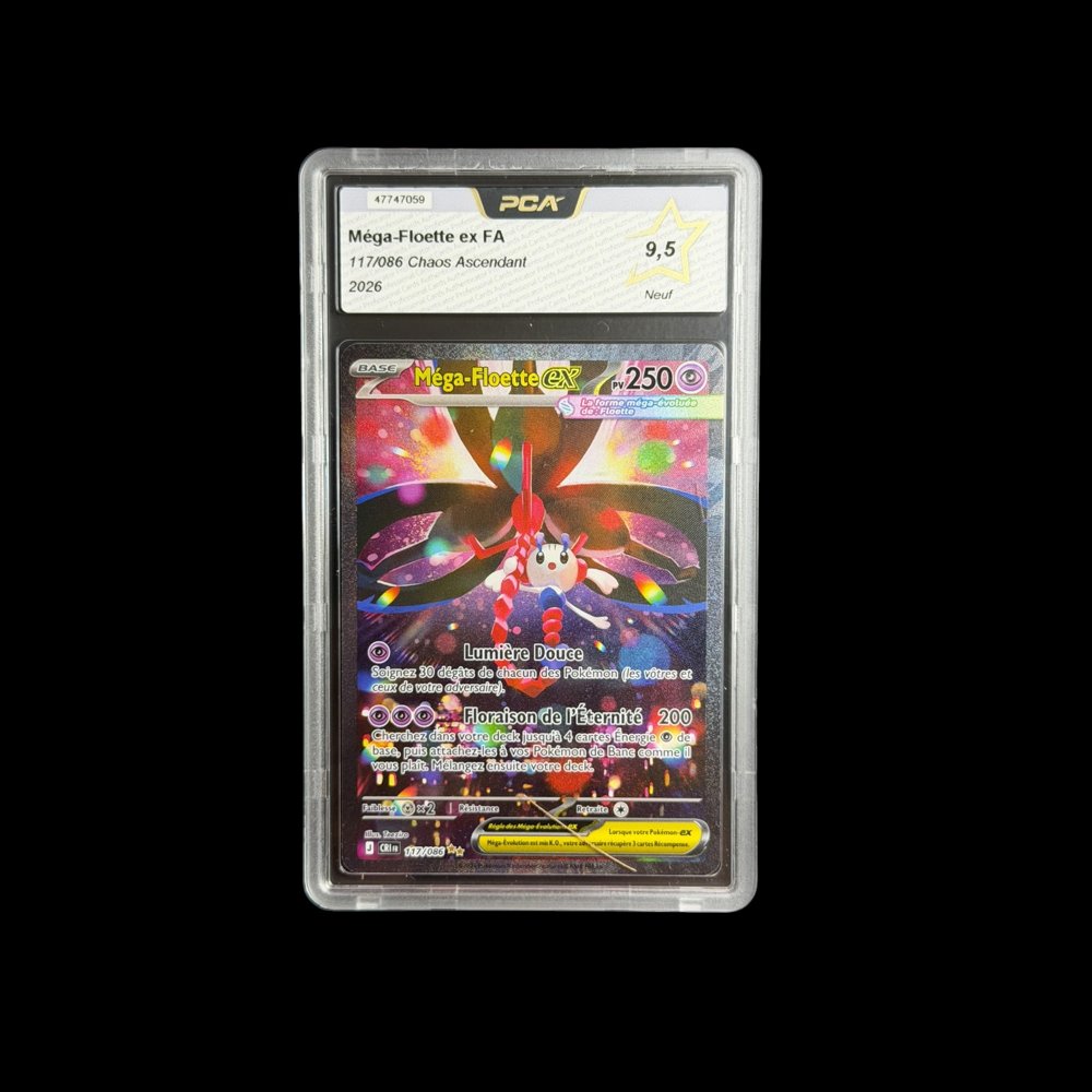 Méga-Floette ex FA — 117/086 — Chaos Ascendant — PCA 9.5