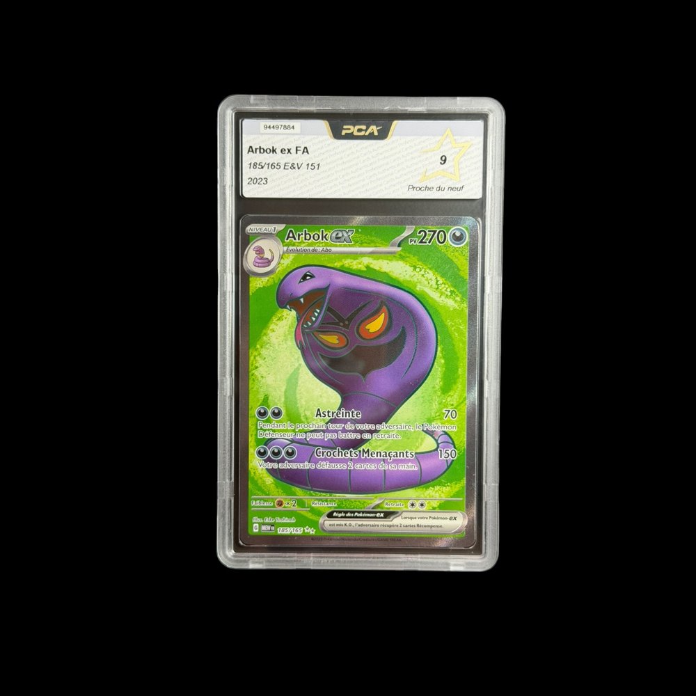 Arbok ex FA — 185/165 — E&V 151 — PCA 9
