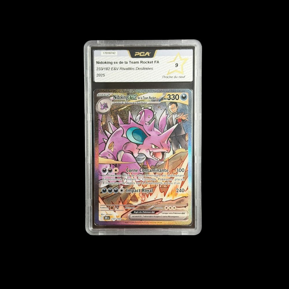 Nidoking ex de la Team Rocket FA — 233/182 — E&V Rivalités Destinées — PCA 9