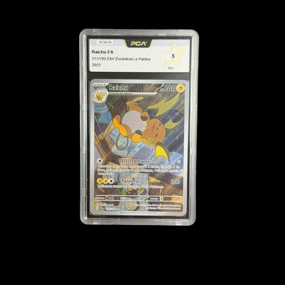 Raichu FA — 211/193 — E&V Évolutions à Paldea — PCA 5