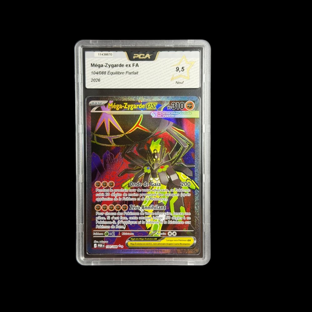 Méga-Zygarde ex FA — 104/088 — Équilibre Parfait — PCA 9.5