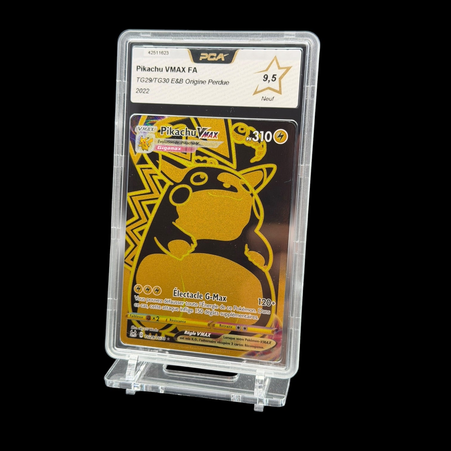 Pikachu VMAX FA (LOR TG29) PCA 9.5 - Near Mint