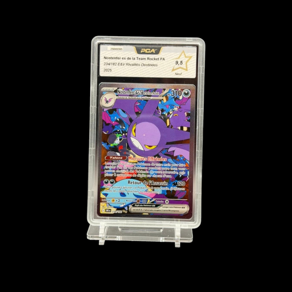 Nostenfer ex de la Team Rocket FA (DRI 234) PCA 9.5 - Near Mint