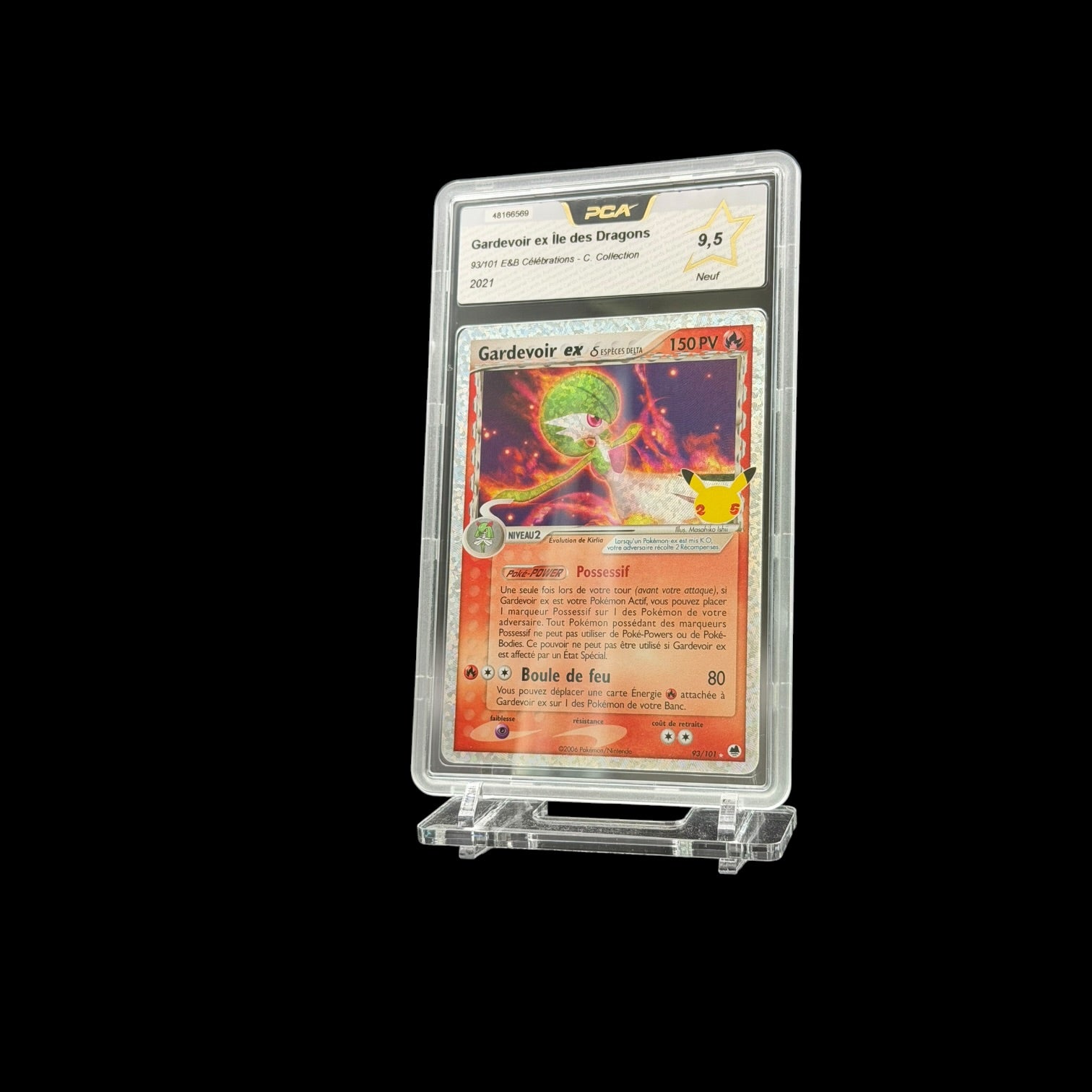 Gardevoir ex (CEL DF 93) PCA 9.5 - Near Mint