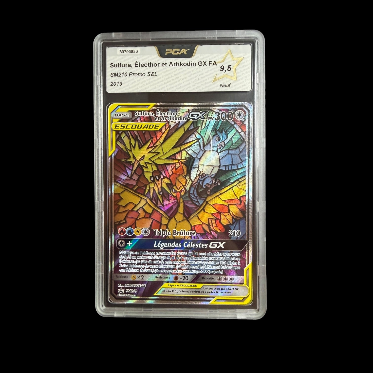 Sulfura, Électhor et Artikodin GX FA (SM 210) PCA 9.5 - Near Mint