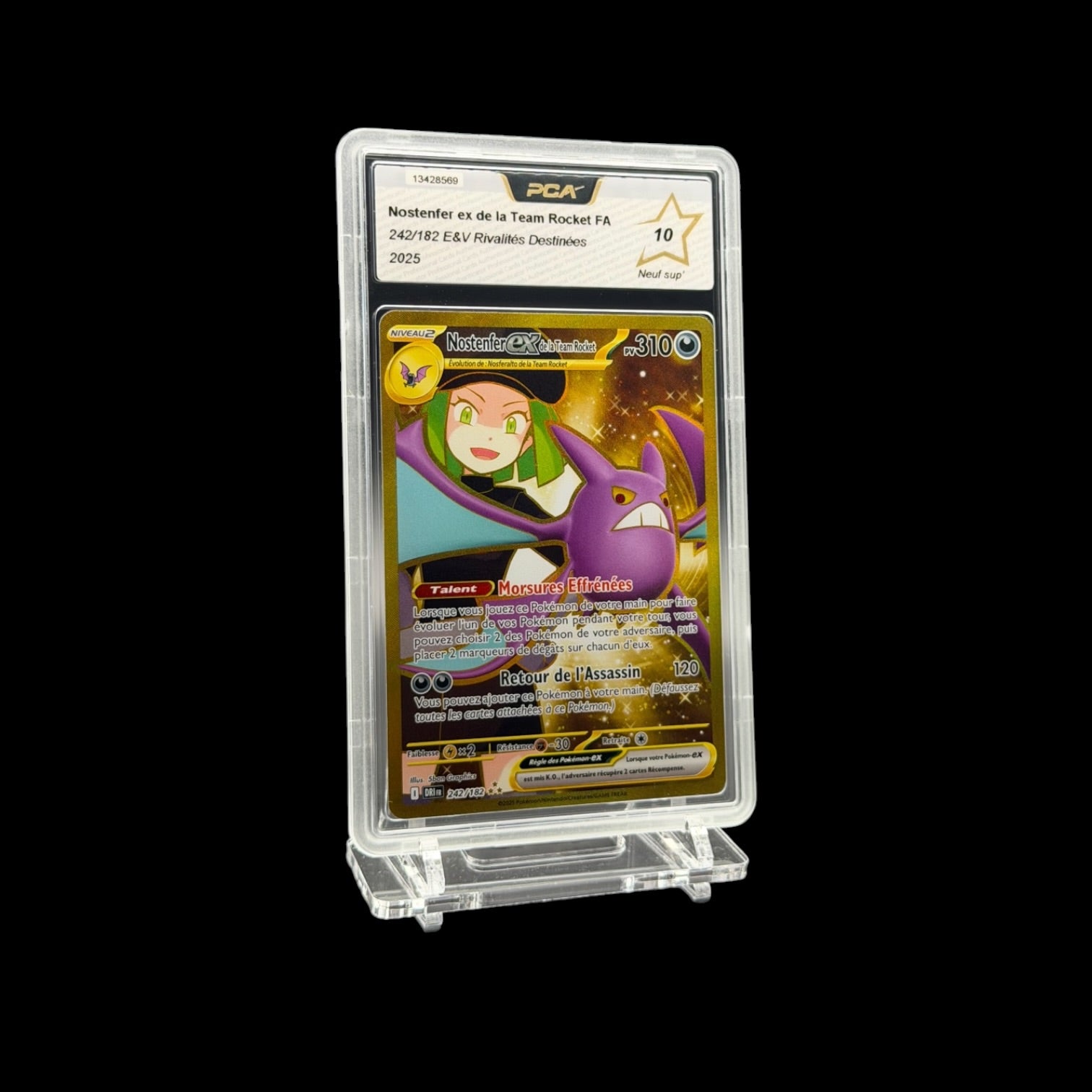 Nostenfer ex de la Team Rocket FA (DRI 242) PCA 10 - Mint